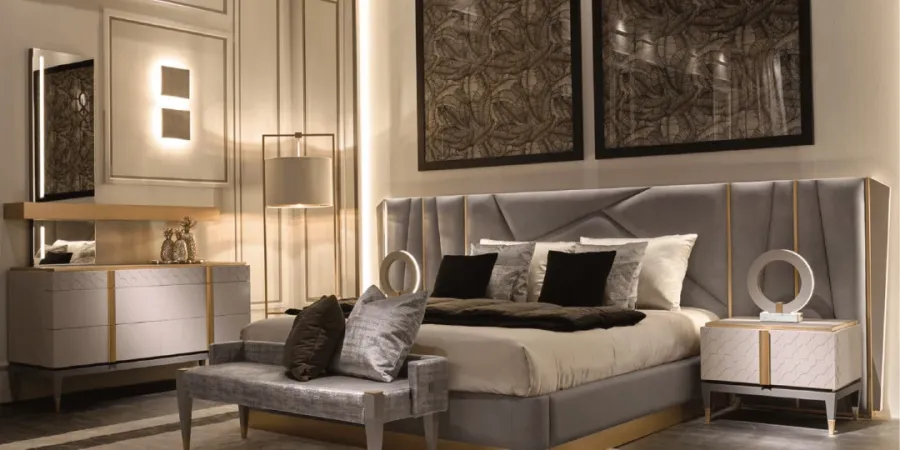 obrazek 2 Wyjątkowa rama z wzorem liści z czarnym wykończeniem