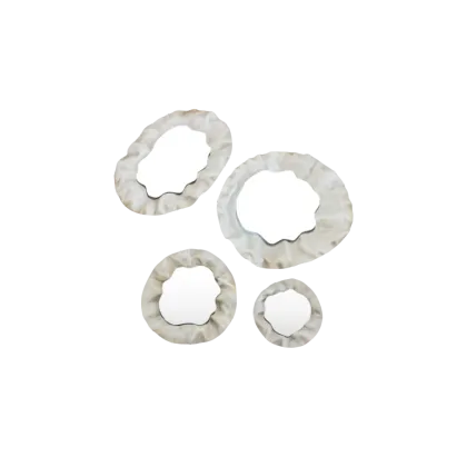 Picture Ivory mirror set - Karpa