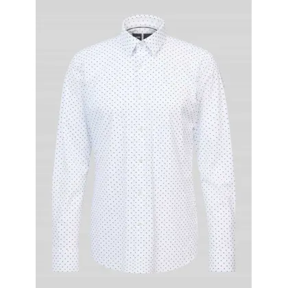 Zdjęcie Koszula biznesowa o kroju regular fit z kołnierzykiem typu kent