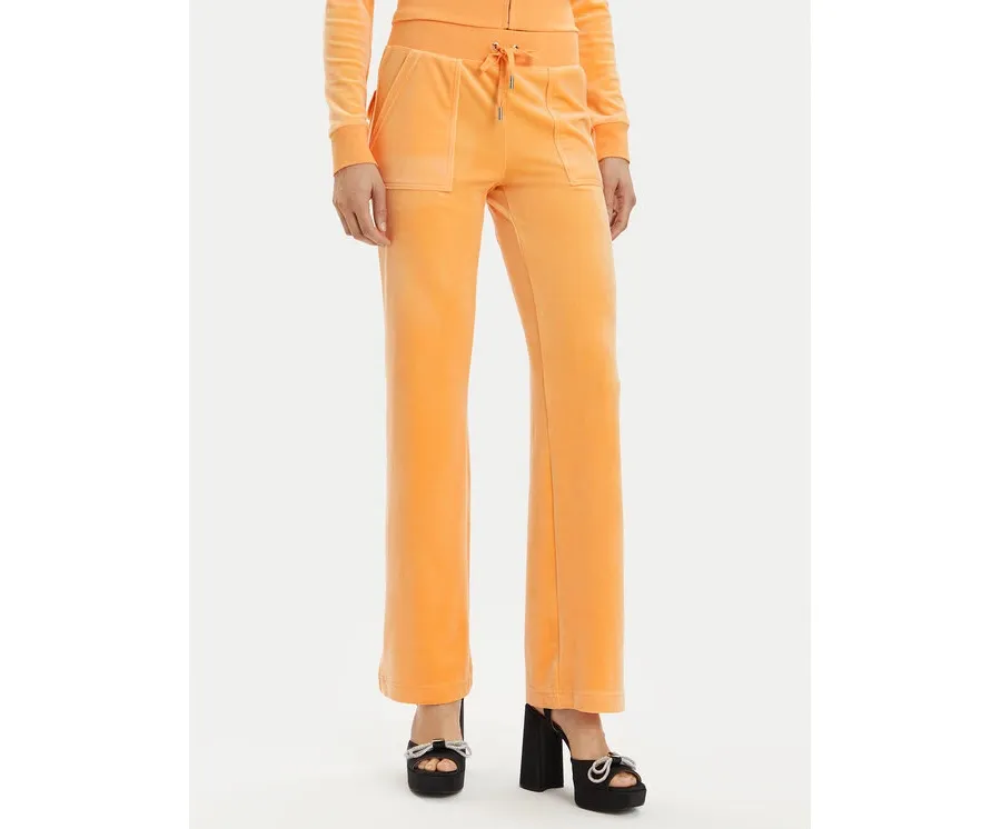 obrazek 1 Juicy Couture Spodnie dresowe Del Ray JCAP180 Pomarańczowy Regular Fit