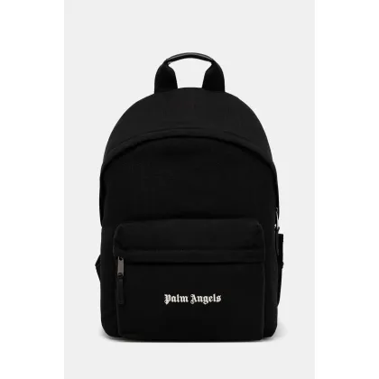 Zdjęcie Palm Angels plecak Cordura Classic Logo męski kolor czarny duży z aplikacją PMNB024C99FAB0011001