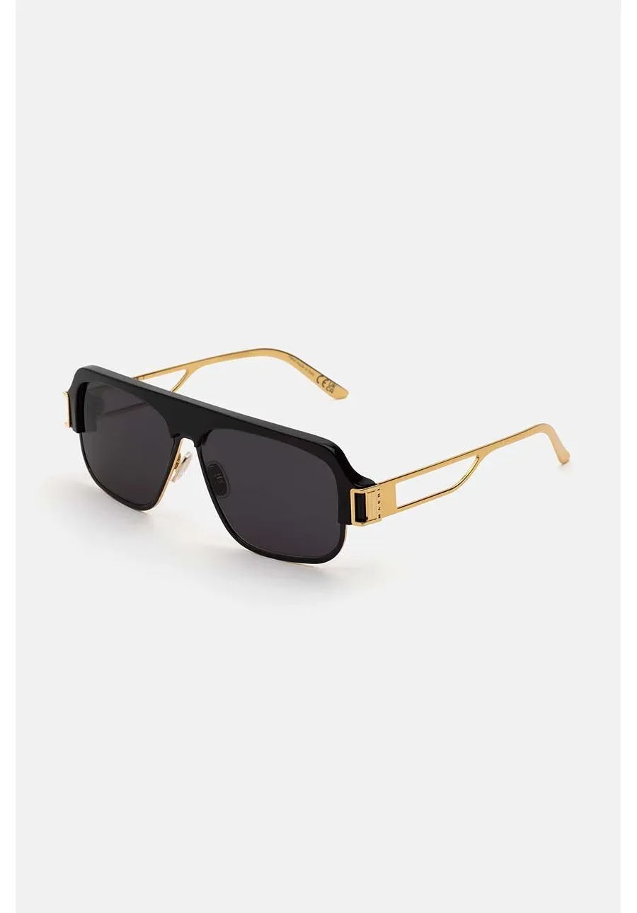 obrazek 1 Marni okulary przeciwsłoneczne Burullus kolor czarny EYMRN00057 001 FMZ