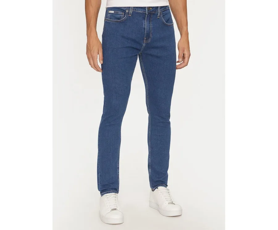 obrazek 1 Guess Jeans Jeansy M4YA0F D5DM2 Granatowy Skinny Fit