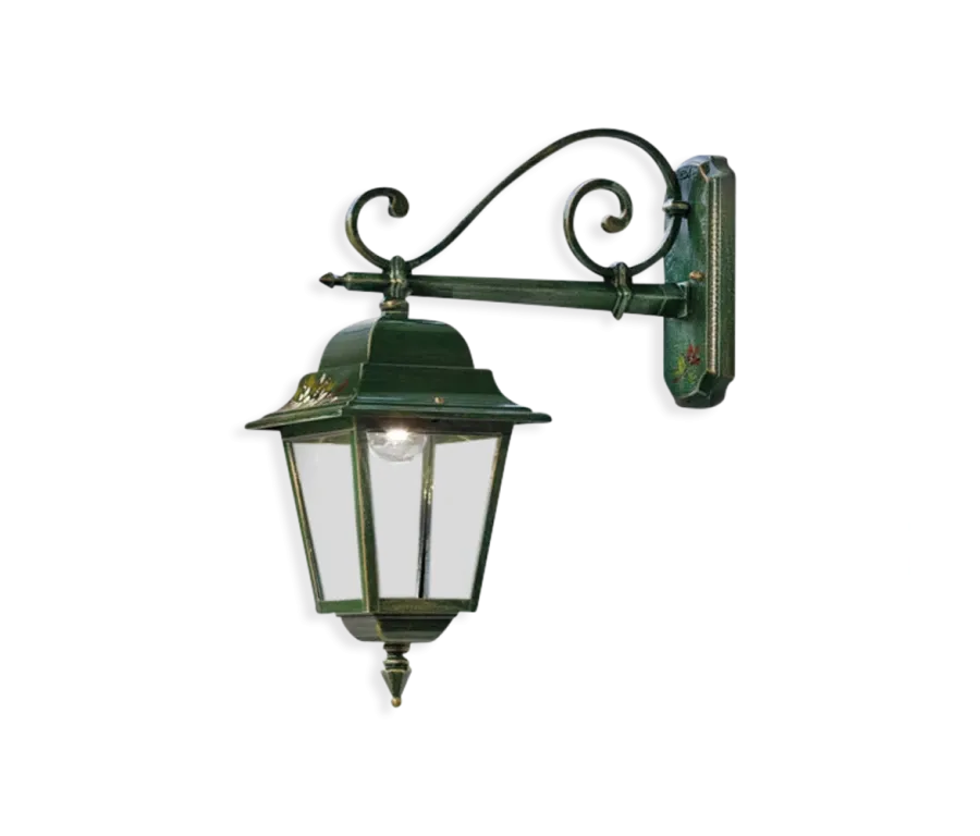 obrazek 1 Piękna stylowa zewnętrzna lampa naścienna w stylu klasycznym
