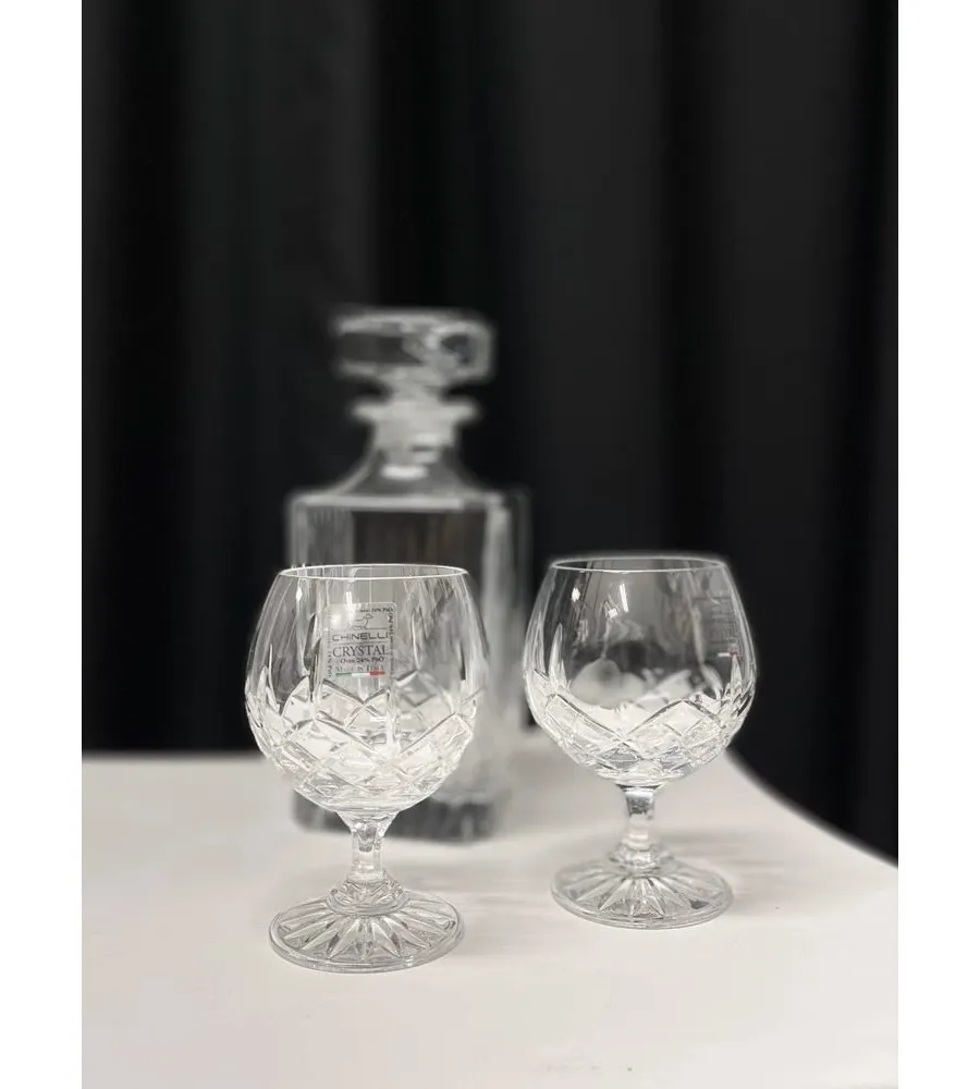 obrazek 3 Piękny zestaw do koniaku - Chinelli