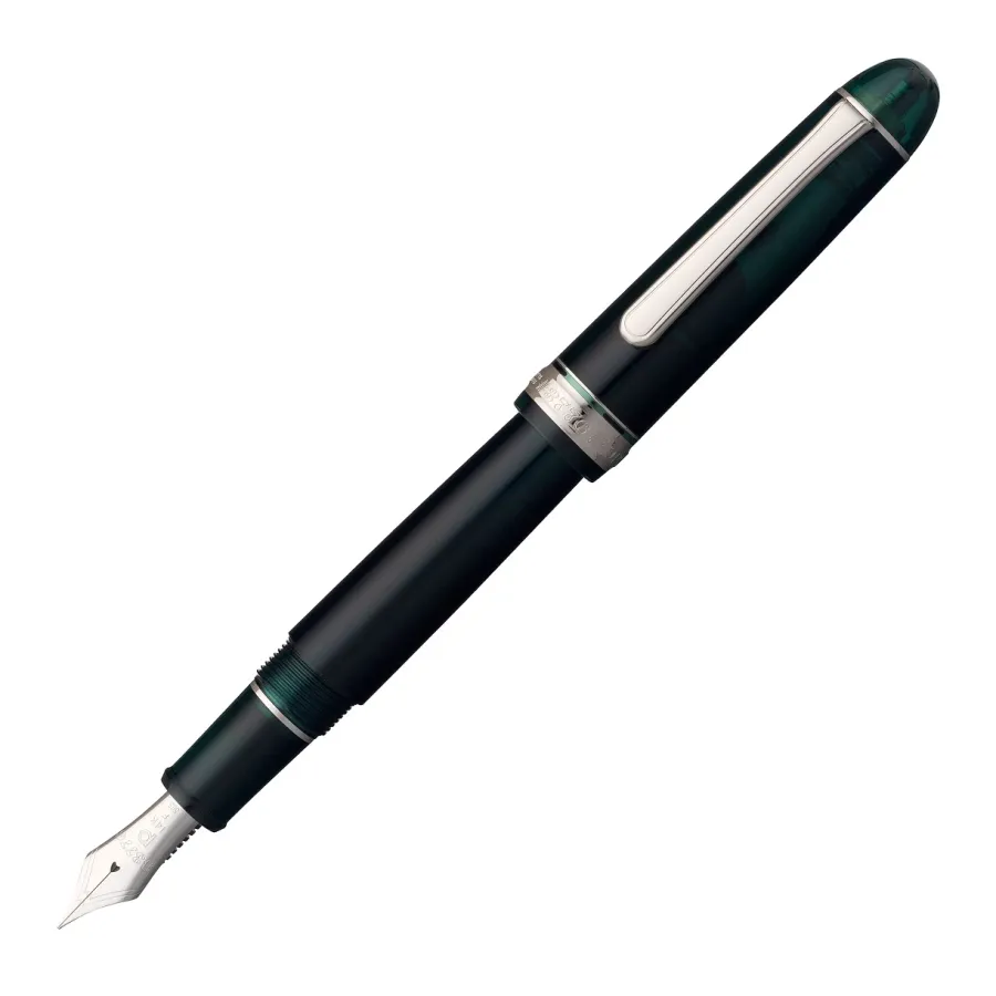obrazek 2 Pióro wieczne Platinum 3776 Century Rhodium Laurel Green UEF