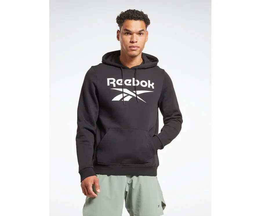 obrazek 1 Reebok Bluza Identity Stacked Logo H54802 Czarny Regular Fit