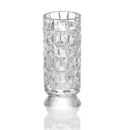 Zdjęcie Włoski pojemnik na szczoteczki z ręcznie szlifowanego kryształu do stylowej łazienki - Il Paralume Marina