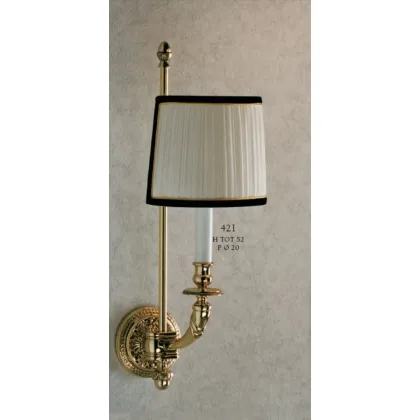 Zdjęcie Lampa ścienna z jednym światłem o oryginalnym designie - Il Paralume Marina