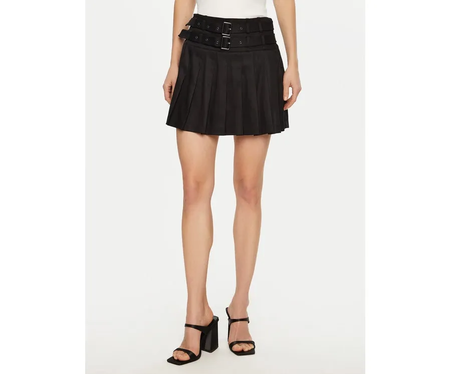 obrazek 1 Guess Spódnica mini W5RD75 WGXM2 Czarny Regular Fit