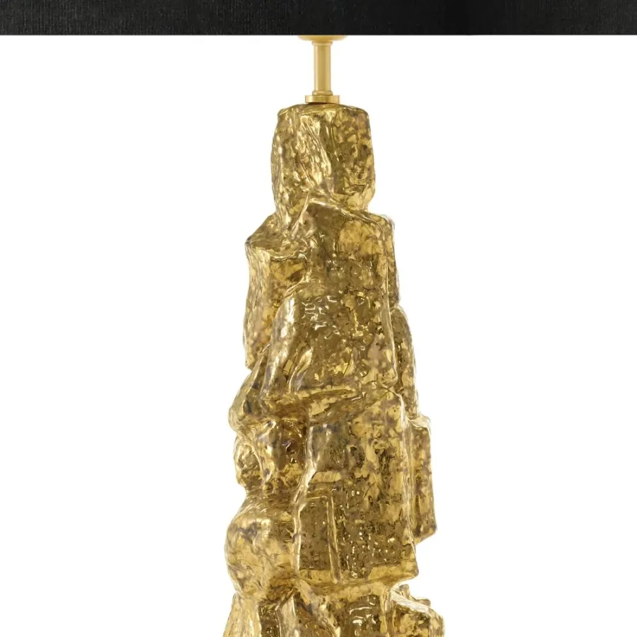 obrazek 3 Rzeźbiarska i ikoniczna ceramiczna lampa stołowa H.105xL.45xP.45 cm