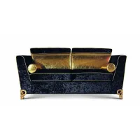 Zdjęcie Piękna włoska antyczna dwuosobowa sofa