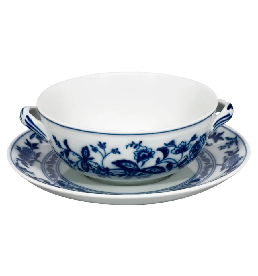 obrazek 1 Filiżanka ze spodkiem z porcelany Margão z kolekcji inspirowanej klasyczną porcelaną „India Company” - Vista Alegre