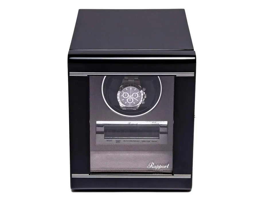 obrazek 1 Rotomat Formula na zegarek w błyszczącym czarnym wykończeniu