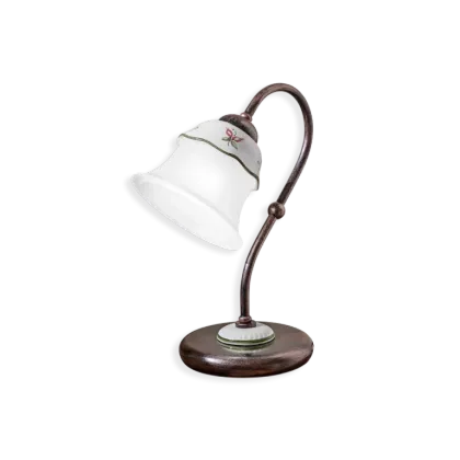 Zdjęcie Włoska lampka na stolik w stylu klasycznym