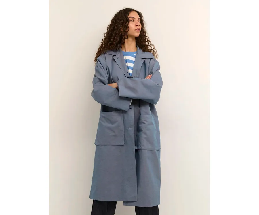 obrazek 1 Karen by Simonsen Trencz GroovyKB 10104272 Niebieski Casual Fit