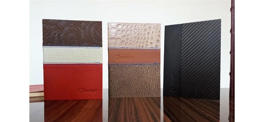 obrazek 2 Ładny skórzany notes