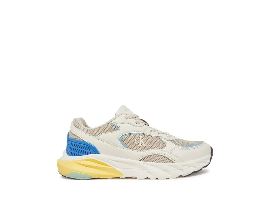 obrazek 1 Calvin Klein Jeans Sneakersy V3X9-83006-1697A702 Écru