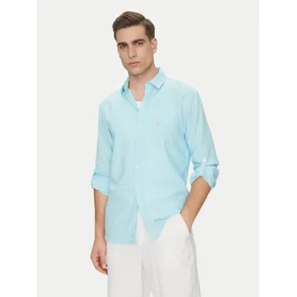 Zdjęcie Guess Koszula F4GH00 WG3L0 Błękitny Regular Fit