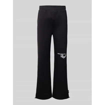 Zdjęcie Spodnie dresowe o kroju oversized fit z nadrukiem z logo