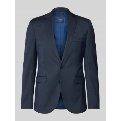 Zdjęcie Marynarka na 2 guziki o kroju slim fit z kieszenią z patką