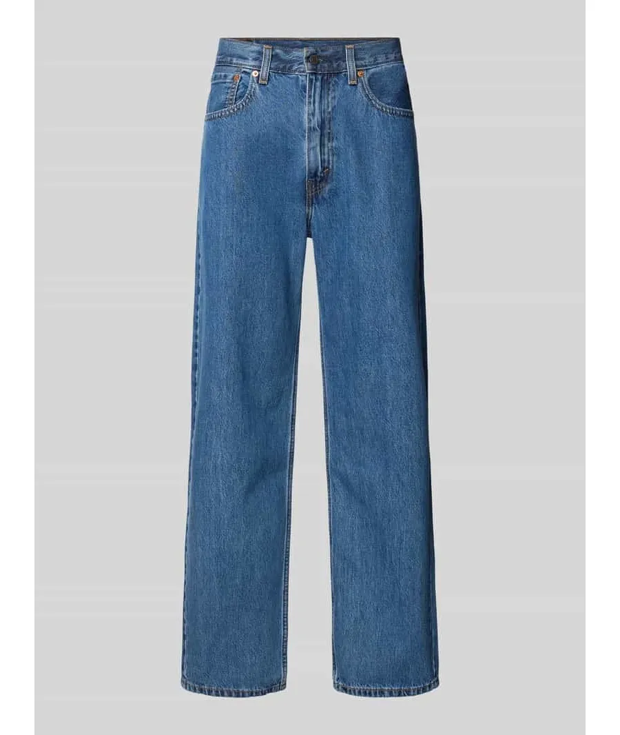 obrazek 1 Jeansy o kroju straight fit z detalem z logo model ‘565 97 LOOSE STRAIGHT’