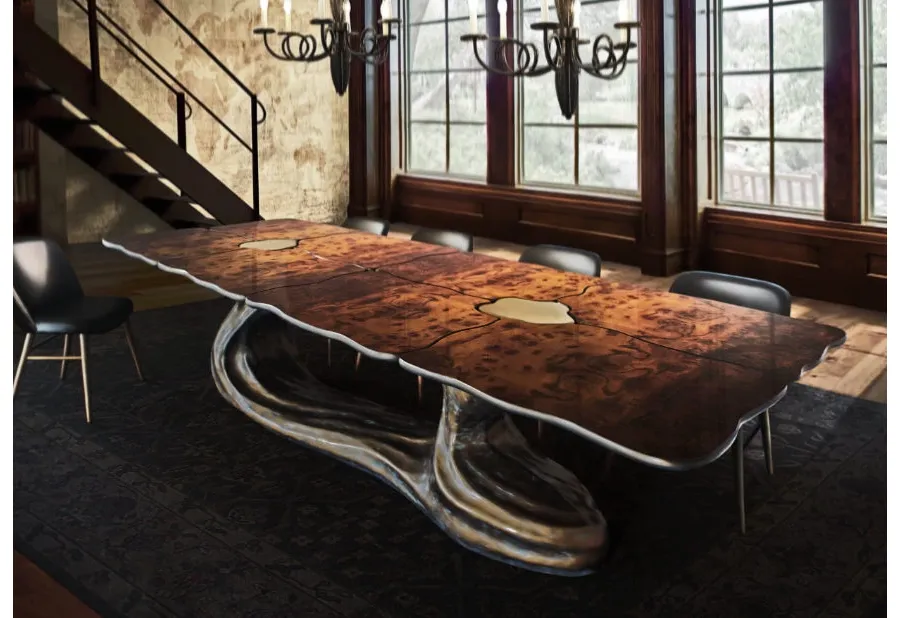 perfect table for a shared dinner