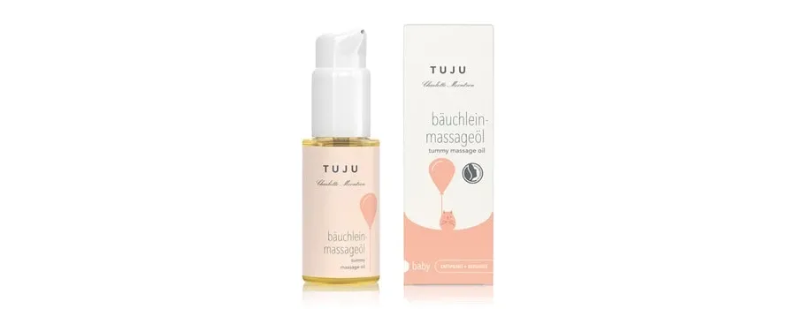 obrazek 1 Charlotte Meentzen TUJU Bäuchlein-Massageöl Olejek dla niemowląt 30 ml