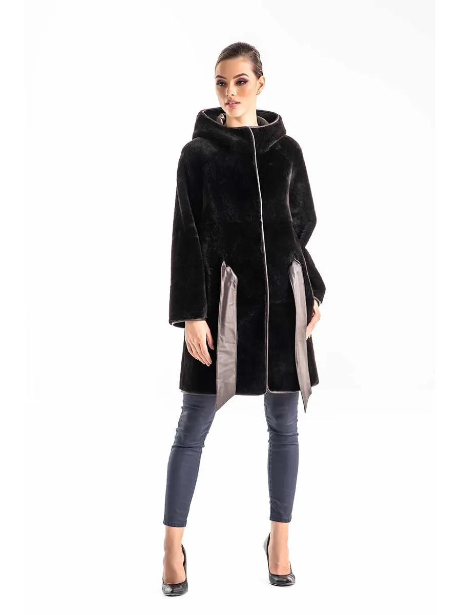 picture 1 Fashionable and feminine merino fur coat - A&A Vesa