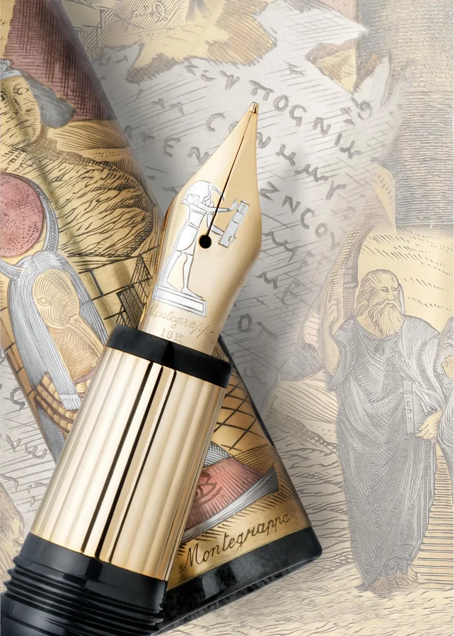 picture 3 Montegrappa - Sophia - The Majestic Golden Fountain Pen