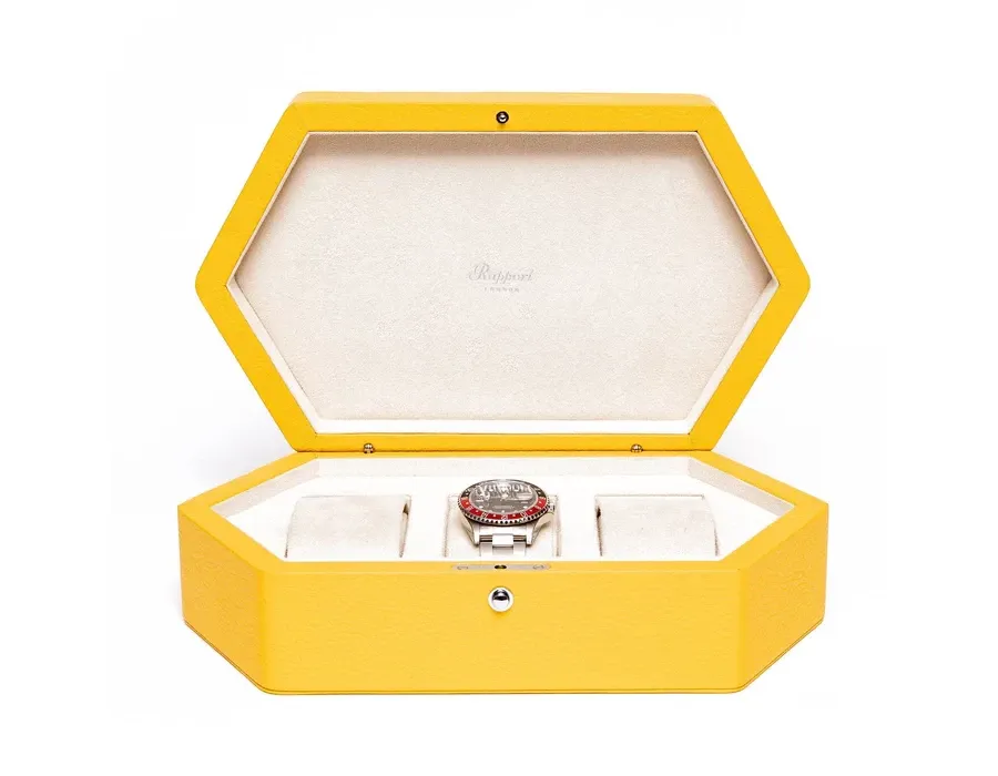 obrazek 1 Luksusowy skórzany pojemnik na zegarki od Rapport London
