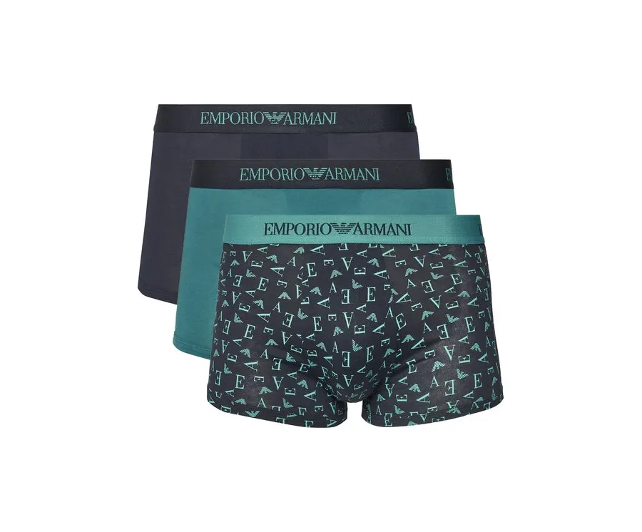 obrazek 1 Emporio Armani Underwear Komplet 3 par bokserek EM000260 AF10800 MB148 Kolorowy