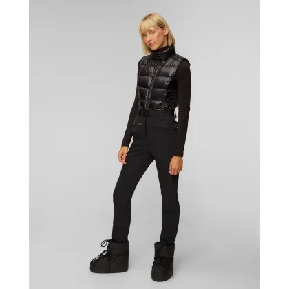 Zdjęcie Czarny Kombinezon Narciarski Bez Rękawów Damski Perfect Moment Super Star
