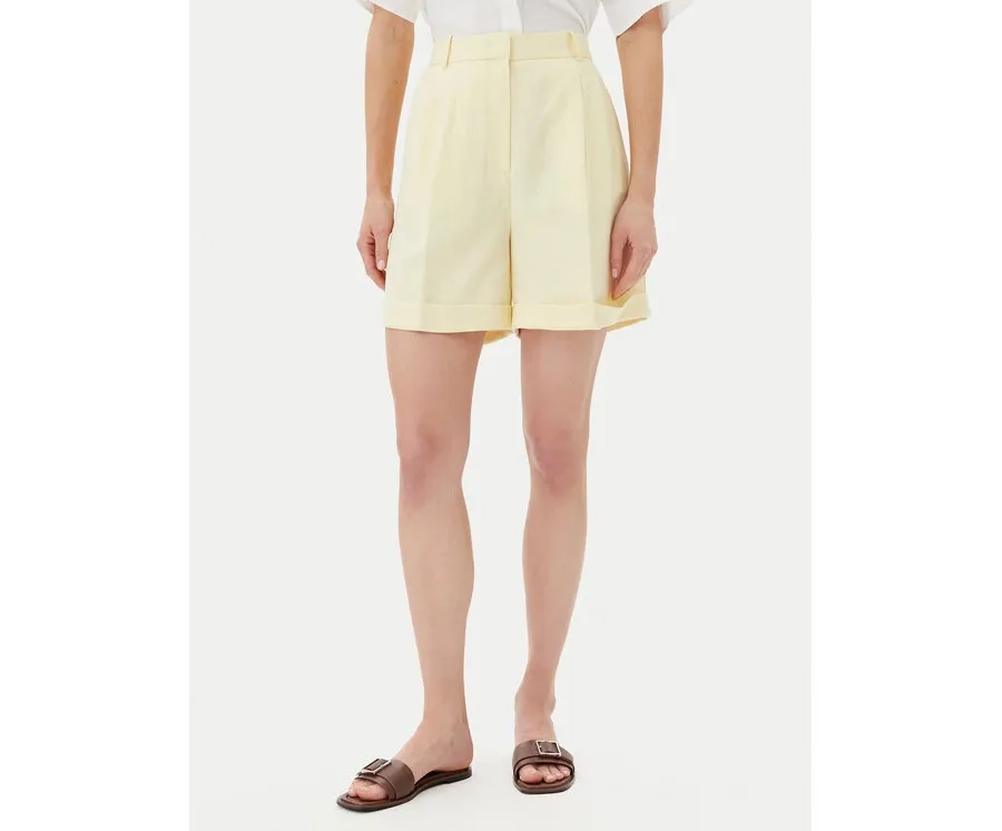 obrazek 1 Tommy Hilfiger Szorty materiałowe WW0WW44767 Żółty Regular Fit