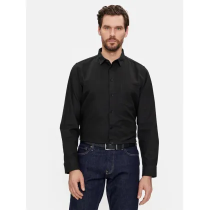 Zdjęcie Calvin Klein Koszula Oxford K10K112155 Czarny Regular Fit