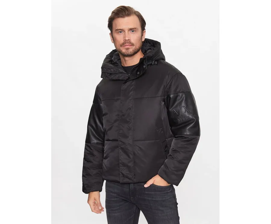 obrazek 1 Armani Exchange Kurtka zimowa 6RZB13 ZNJ7Z 1200 Czarny Relaxed Fit