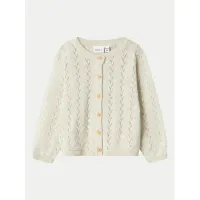 Zdjęcie NAME IT Kardigan 13233051 Beżowy Regular Fit