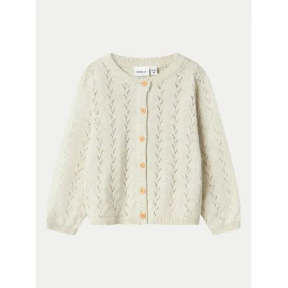 Zdjęcie NAME IT Kardigan 13233051 Beżowy Regular Fit