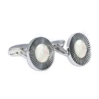 Zdjęcie Fantastyczne spinki do mankietów Inlay Mother of Pearl na prezent