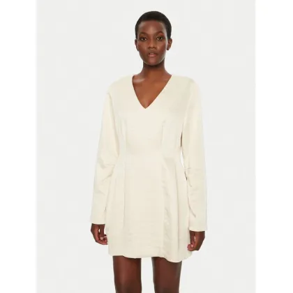 Zdjęcie Herskind Sukienka koktajlowa Yasmin 5460185 Écru Slim Fit
