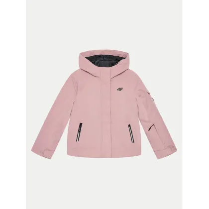 Zdjęcie 4F Kurtka snowboardowa 4FJWAW24TTJAF549 Beżowy Loose Fit