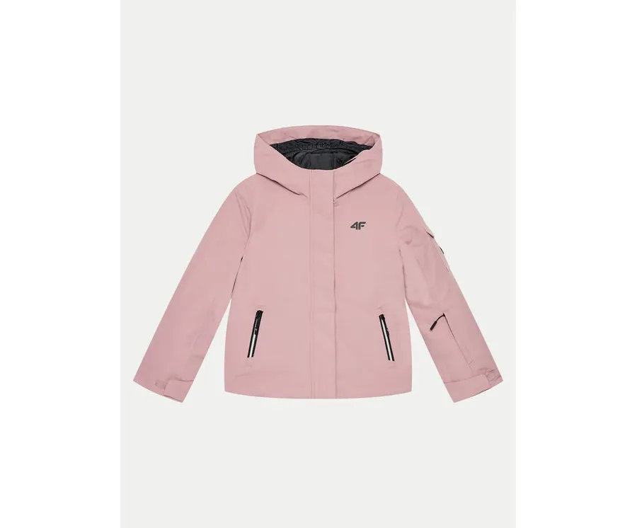 obrazek 1 4F Kurtka snowboardowa 4FJWAW24TTJAF549 Beżowy Loose Fit