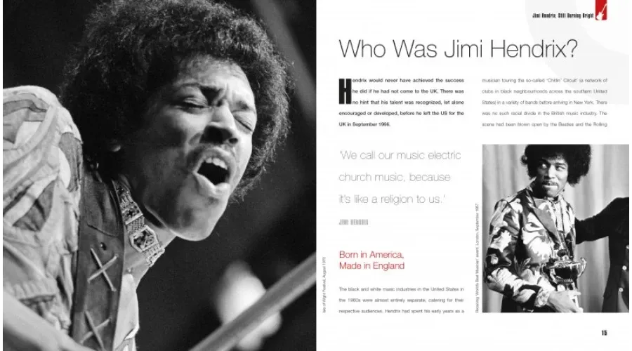 obrazek 2 Książka Jimi Hendrix - Flame Tree Publishing
