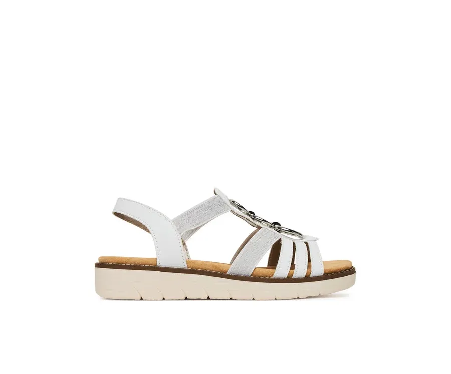 obrazek 1 Remonte Sandały D2073-80 Biały