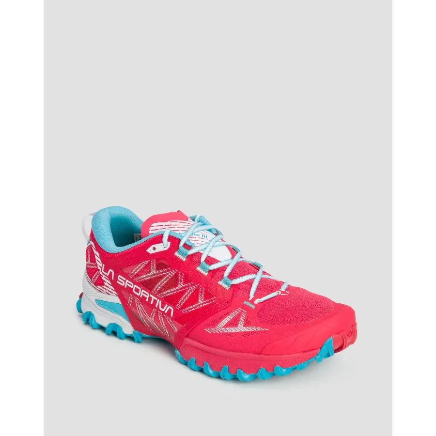 obrazek 1 Różowo-niebieskie Trailowe Buty Damskie La Sportiva Bushido Iii