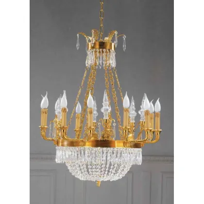 Zdjęcie Elitarny żyrandol CRISTAL 115 do salonu