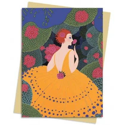 Zdjęcie Pakiet kartek na życzenia (Erte: Zimowe Kwiaty) - Flame Tree Publishing