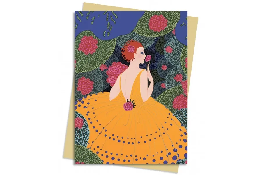 obrazek 1 Pakiet kartek na życzenia (Erte: Zimowe Kwiaty) - Flame Tree Publishing