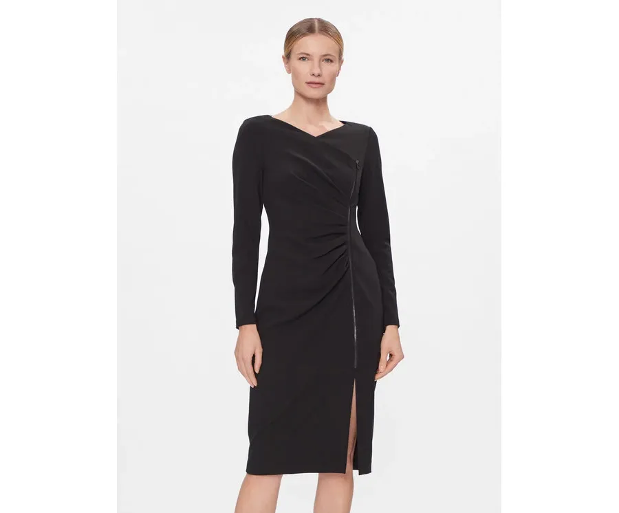 obrazek 1 DKNY Sukienka koktajlowa DD3J1493 Czarny Regular Fit