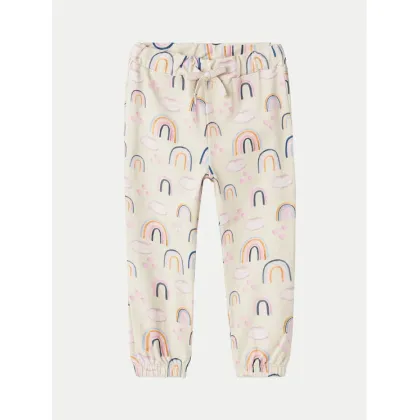 Zdjęcie NAME IT Spodnie dresowe 13232095 Beżowy Regular Fit